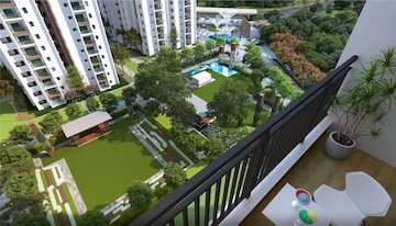 Balcony in 3 BHK Apartment at Rajapushpa Pristinia, Kokapet – for Sale