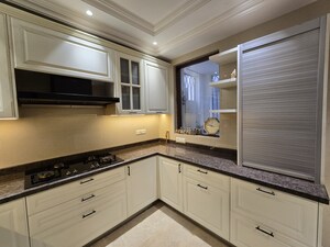 Kitchen in 4 BHK Apartment at Safdarjung Enclave – for Rent