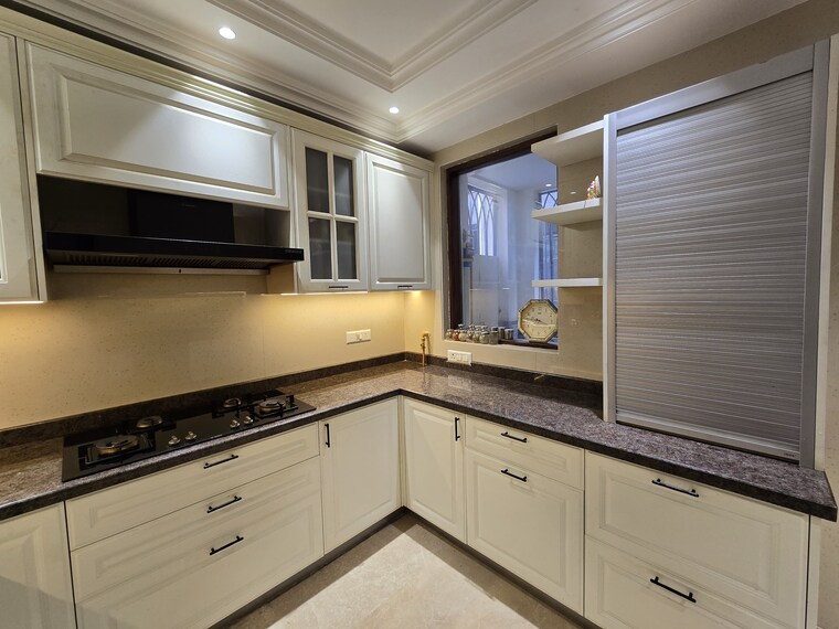 Kitchen, safdarjung enclave 4 Bedroom 4500 Sq.Ft. Apartment In Safdarjung Enclave Delhi 9622984