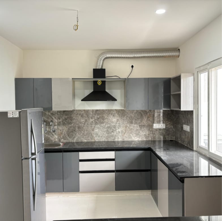 Kitchen, gachibowli 3 Bedroom 1880 Sq.Ft. Builder Floor In Gachibowli Hyderabad 9622977