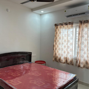 Bedroom in 3 BHK Builder Floor at Gachibowli – for Rent