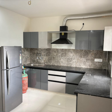 Kitchen in 3 BHK Builder Floor at Gachibowli – for Rent