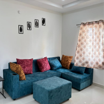 Living Room in 3 BHK Builder Floor at Gachibowli – for Rent