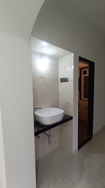 Bathroom in 2 BHK Apartment at Goregaon West View CHS, Goregaon West – for Rent