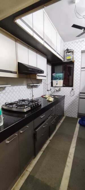Kitchen in 2 BHK Apartment at Rutu Business Park, Rutu Park – for Rent