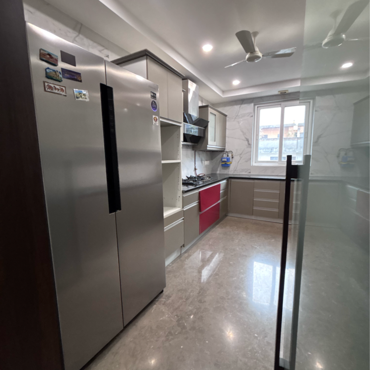 Kitchen, green park extension 4 Bedroom 400 Sq.Yd. Builder Floor In Green Park Extension Delhi 9623006