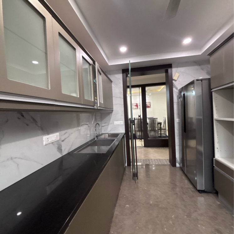 Kitchen, green park extension 4 Bedroom 400 Sq.Yd. Builder Floor In Green Park Extension Delhi 9623006