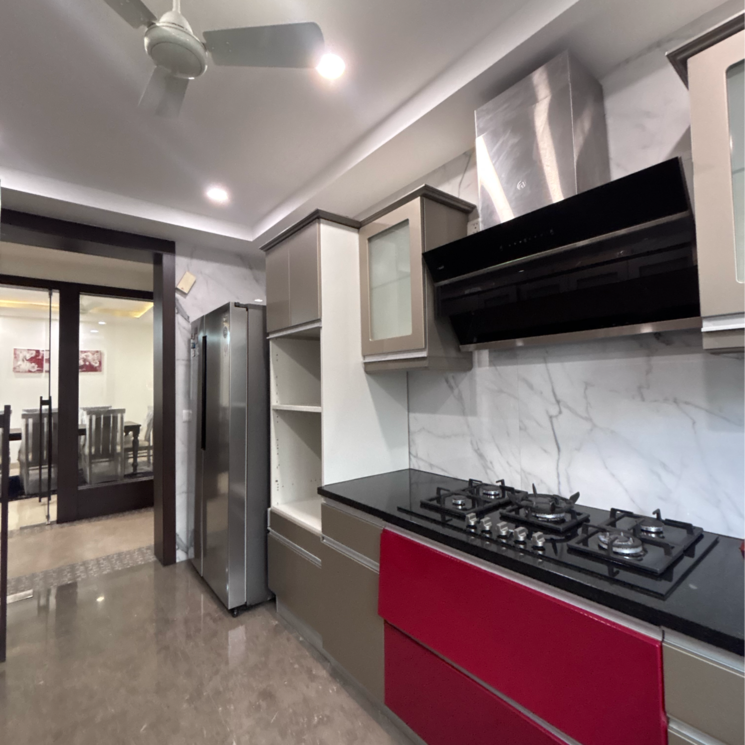 Kitchen, green park extension 4 Bedroom 400 Sq.Yd. Builder Floor In Green Park Extension Delhi 9623006