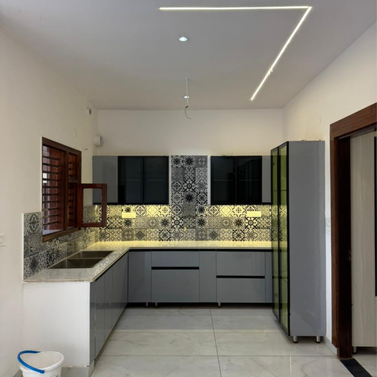 Kitchen, sector 124 3 Bedroom 972 Sq.Ft. Independent House In Sector 124 Mohali 9623015