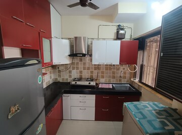 Kitchen in 2 BHK Apartment at Runwal Garden City, Balkum Pada – for Rent