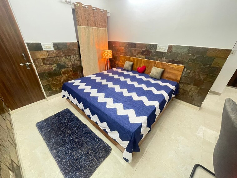 Master Bedroom, jawahar-nagar-chs 3 Bedroom 2200 Sq.Ft. Builder Floor In Sector 12 Gurgaon 9623025