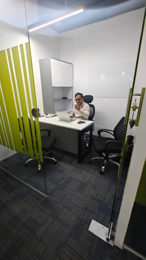 Team Area in  Office Space at Pinnacle Business Park, Andheri East – for Rent