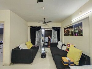 Living Room in 2 BHK Apartment at GHP Woodland Heights, Chandivali – for Rent