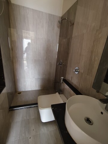 Bathroom in 2 BHK Apartment at Aspen Park, Goregaon East – for Rent