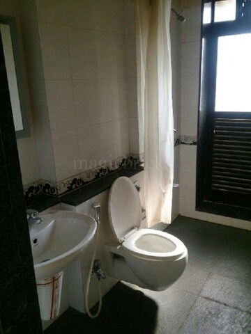 Bathroom in 2 BHK Apartment at DB Orchid Woods, Goregaon East – for Rent