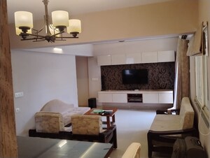 Living Room in 2 BHK Apartment at KB Palladion Apartment, Baner – for Rent