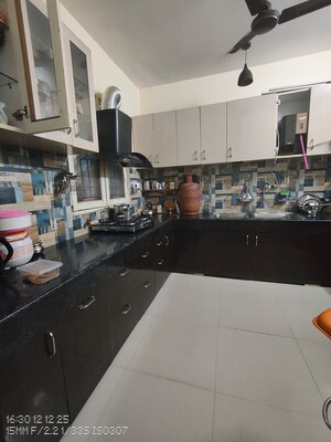 Kitchen in 3 BHK Apartment at Vijay Ratan Vihar, Sector 15 – for Rent