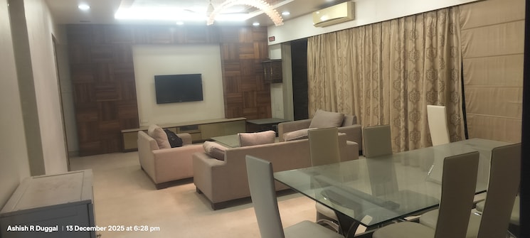 Living Room, supreme-pallacio 4 Bedroom 2900 Sq.Ft. Apartment In Baner Pune 9623138