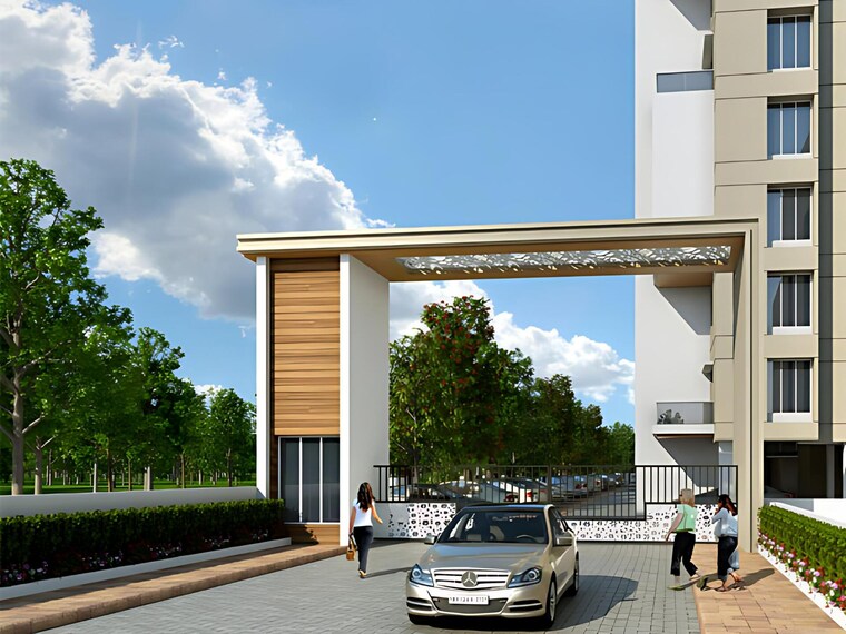 Exterior View, malkani-bon-vivant 2 Bedroom 760 Sq.Ft. Apartment In Mundhwa Pune 9623089