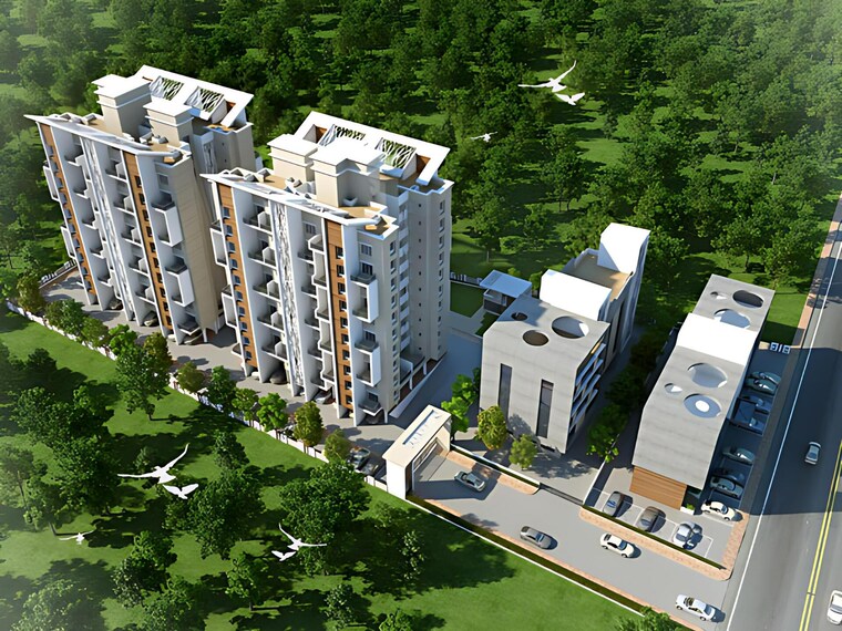 Exterior View, malkani-bon-vivant 2 Bedroom 760 Sq.Ft. Apartment In Mundhwa Pune 9623089
