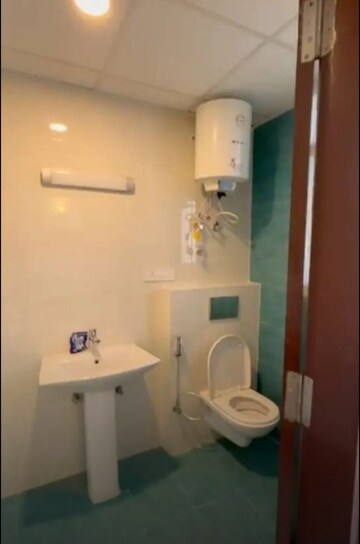 Bathroom in 3 BHK Apartment at Gomti Nagar – for Rent