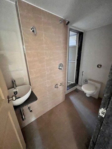 Bathroom in 1 BHK Apartment at Shree Gayatri CHS, Kopri – for Rent