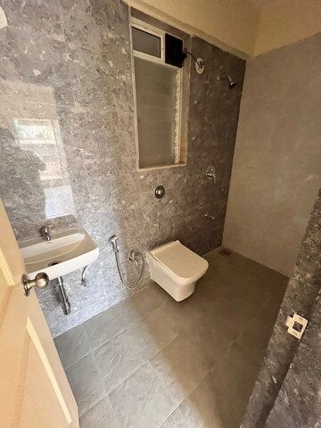 Bathroom in 1 BHK Apartment at Shree Gayatri CHS, Kopri – for Rent