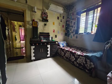 Living Room in 1 BHK Apartment at Kamlesh CHS, Kopri – for Rent