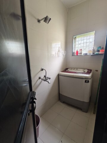 Bathroom in 1 BHK Apartment at Kamlesh CHS, Kopri – for Rent