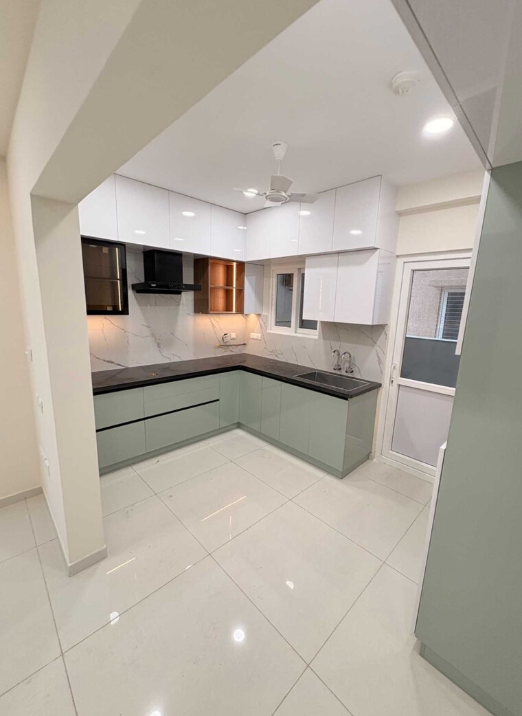 Kitchen, rajapushpa-provincia 3 Bedroom 1715 Sq.Ft. Apartment In Narsingi Hyderabad 9623252