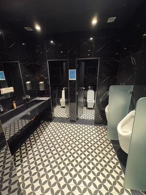 Washroom in  Office Space at Deluxe House, Andheri West – for Rent