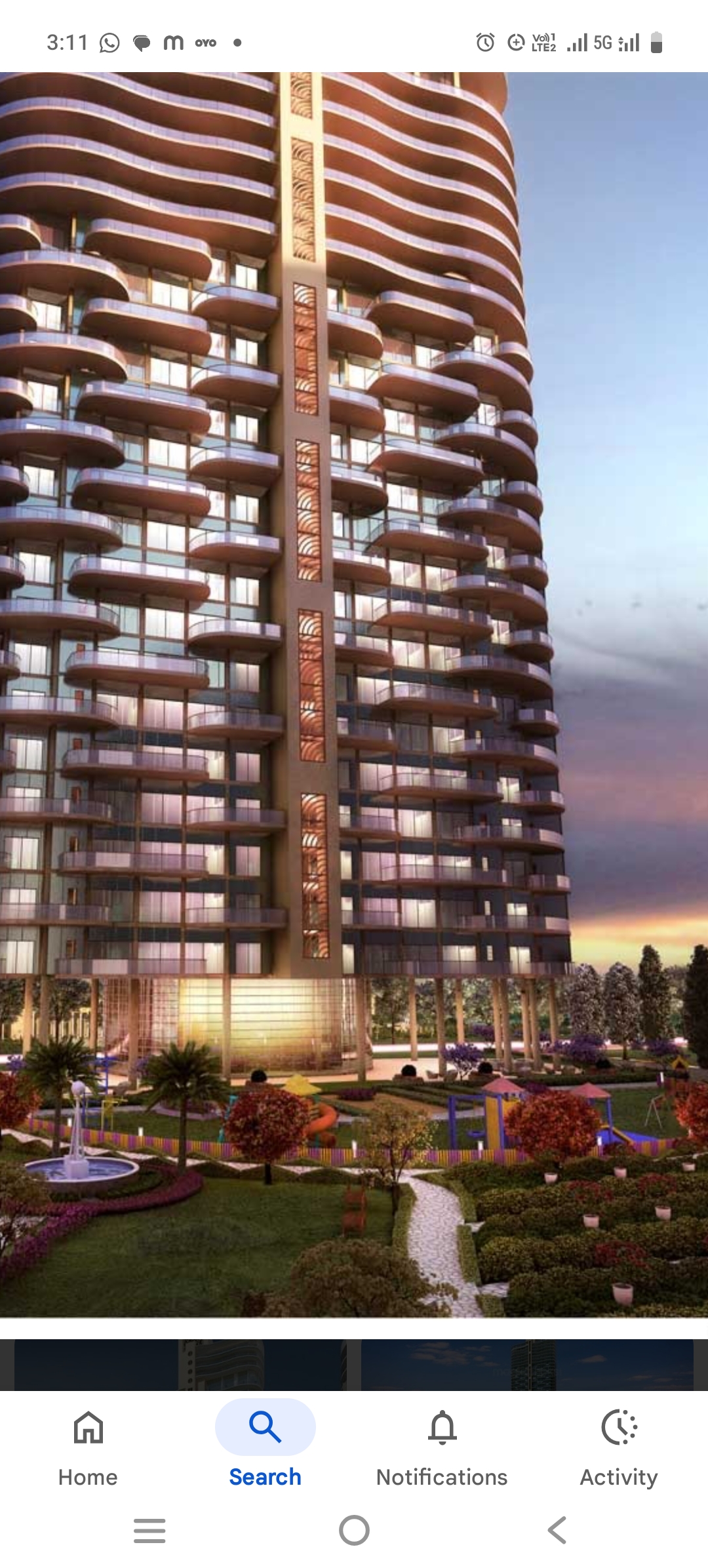 5 BHK Apartment For Rent in Mahagun Marvella