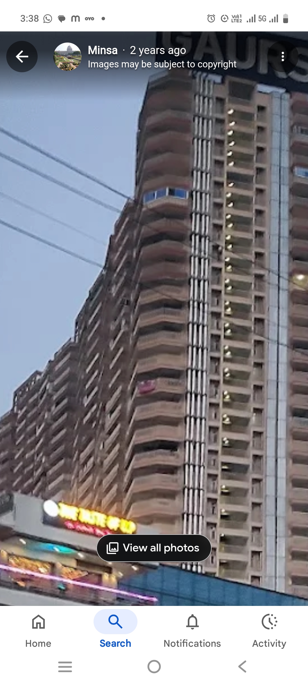 4 BHK 4720 Sq.Ft. Apartment in Gaurs Platinum Towers