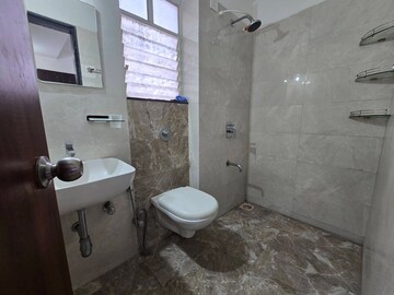 Bathroom in 1 BHK Apartment at VTP One, Kharadi – for Rent