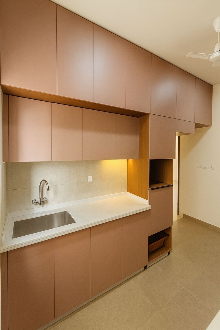 Kitchen, prestige-beverly-hills 4 Bedroom 2708 Sq.Ft. Apartment In Kokapet Hyderabad 9623392