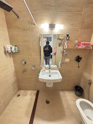 Bathroom in 6 BHK Independent House at Jangpura – for Rent