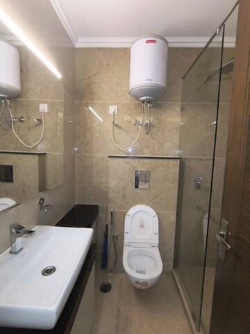 Attached Bathroom in 3 BHK Builder Floor at Greater Kailash I – for Rent