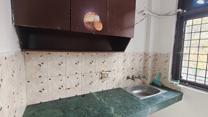 Kitchen in 1 BHK Builder Floor at Malviya Nagar – for Rent