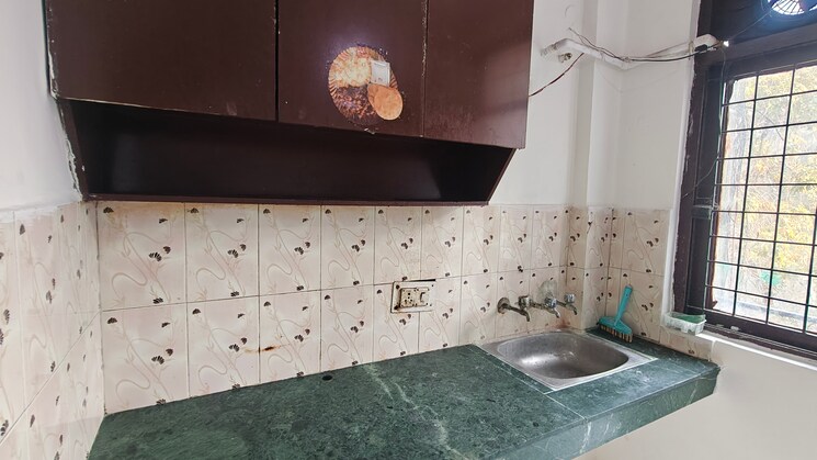 Kitchen, malviya nagar 1 Bedroom 600 Sq.Ft. Builder Floor In Malviya Nagar Delhi 9623436