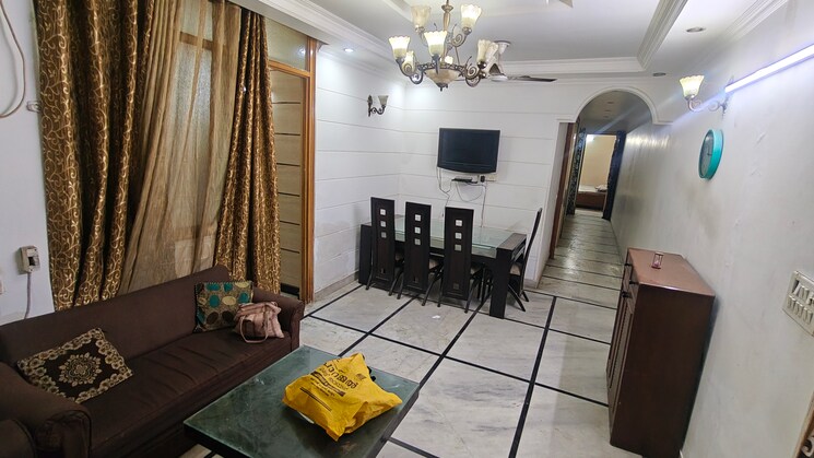 Living Room, malviya nagar 3 Bedroom 1500 Sq.Ft. Builder Floor In Malviya Nagar Delhi 9623445
