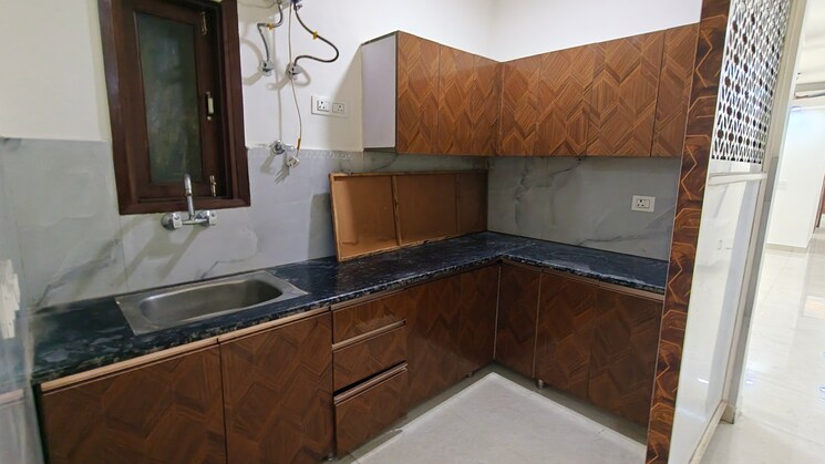 Kitchen, malviya nagar 3 Bedroom 1500 Sq.Ft. Builder Floor In Malviya Nagar Delhi 9623449