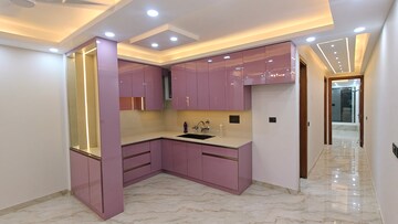 Kitchen in 2 BHK Builder Floor at Malviya Nagar – for Rent