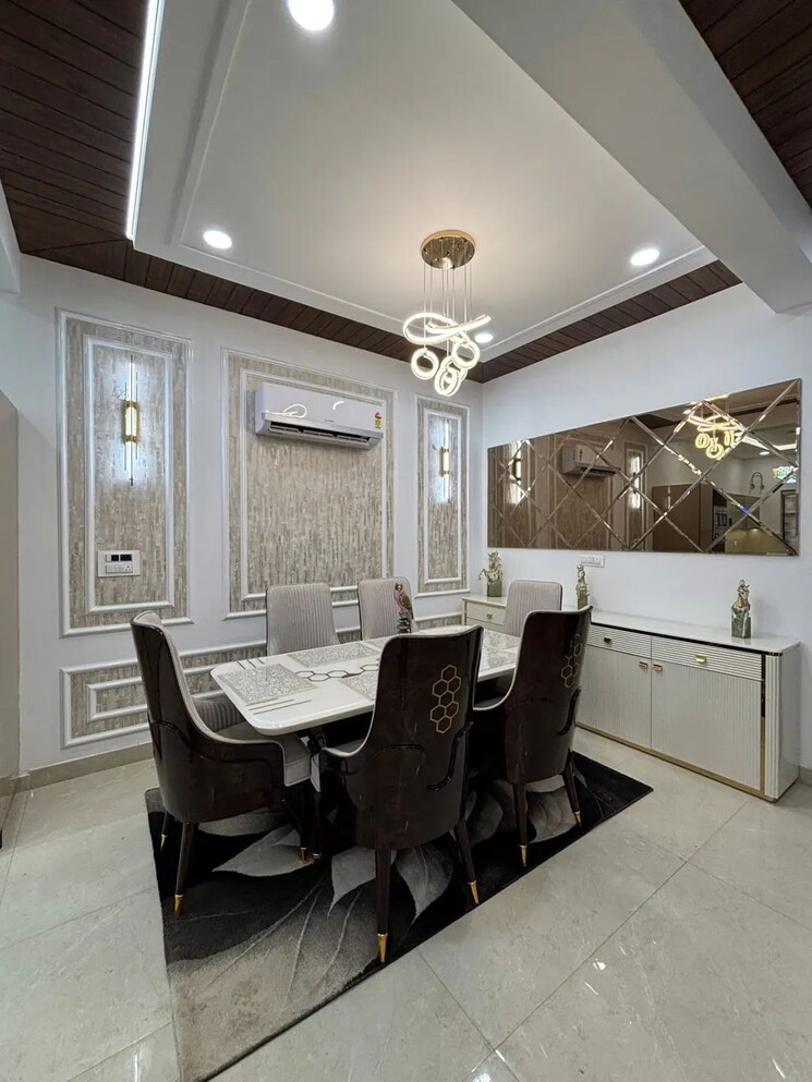 Dining area, sa-homes-i 4 Bedroom 1800 Sq.Ft. Builder Floor In Uttam Nagar Delhi 9623467