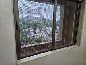 Balcony in 3.5 BHK Apartment at Neelkanth Greens, Manpada – for Rent
