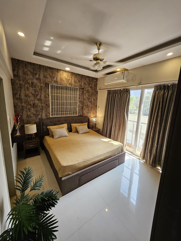 Bedroom, skywards-nirvana 3 Bedroom 1741 Sq.Ft. Apartment In Hadapsar Pune 9623499