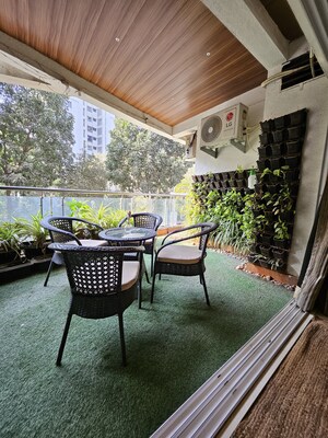 Balcony in 3 BHK Apartment at Skywards Nirvana, Hadapsar – for Sale