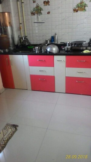 Kitchen in 1 BHK Apartment at Bandal Complex, Kothrud – for Sale