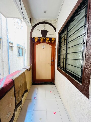 Building Lobby in 1 BHK Apartment at Warje – for Rent