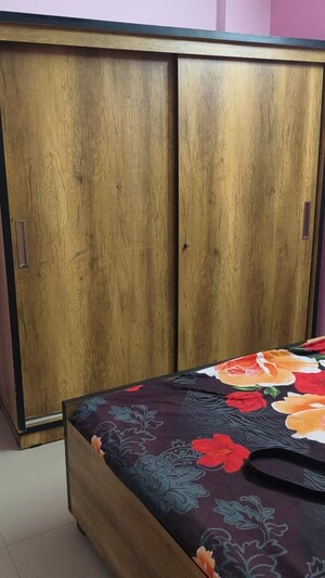 Bedroom in 2 BHK Apartment at Adani Pratham, Near Nirma University On Sg Highway – for Rent