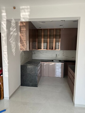 Kitchen in 2 BHK Apartment at Goel Ganga Serio, Kharadi – for Rent